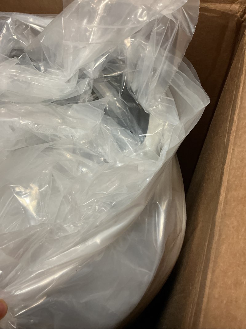 Condition photo showing New/Like New for lucid 8 inch memory foam mattress - medium firm feel - infused with refreshing bamboo charcoal and cooling gel - bed in a box - temperature regulating - pressure relief - breathable - full size full 8" medium firm