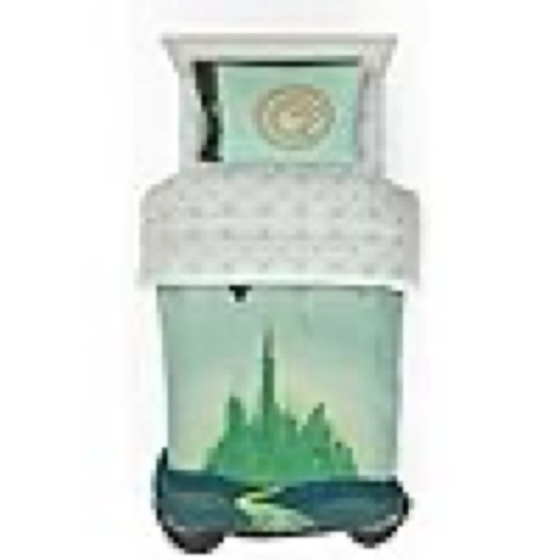 Collectibles Wicked Elphaba and Glinda Bedding 4 Piece Super Soft Reversible Comforter and Sheet Set, Twin, (Officially Licensed Product) by Franco