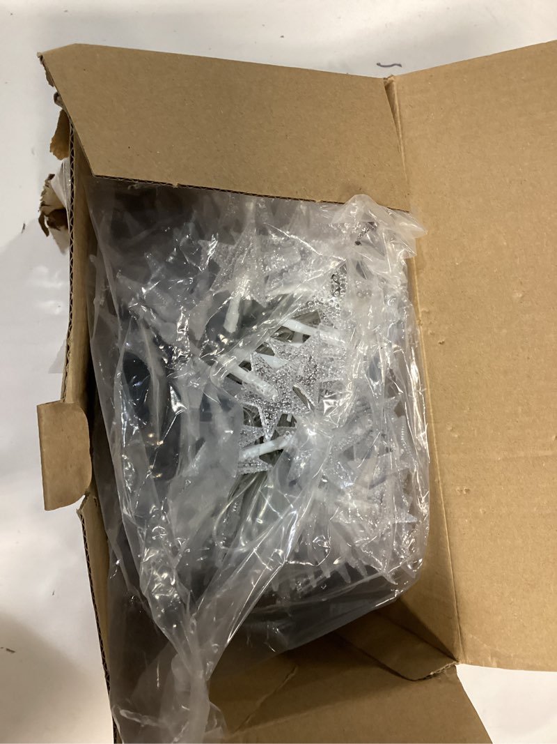 Condition photo showing New/Like New for Star String Lights 360 LED 132FT,8 Modes Plug in Star Fairy Lights with Timer & Memory, Indoor Outdoor Star Christmas Lights for Birthday Party Bedroom Wedding Home Classroom Decor Multicolor Multicolor 360 LED 132 FT