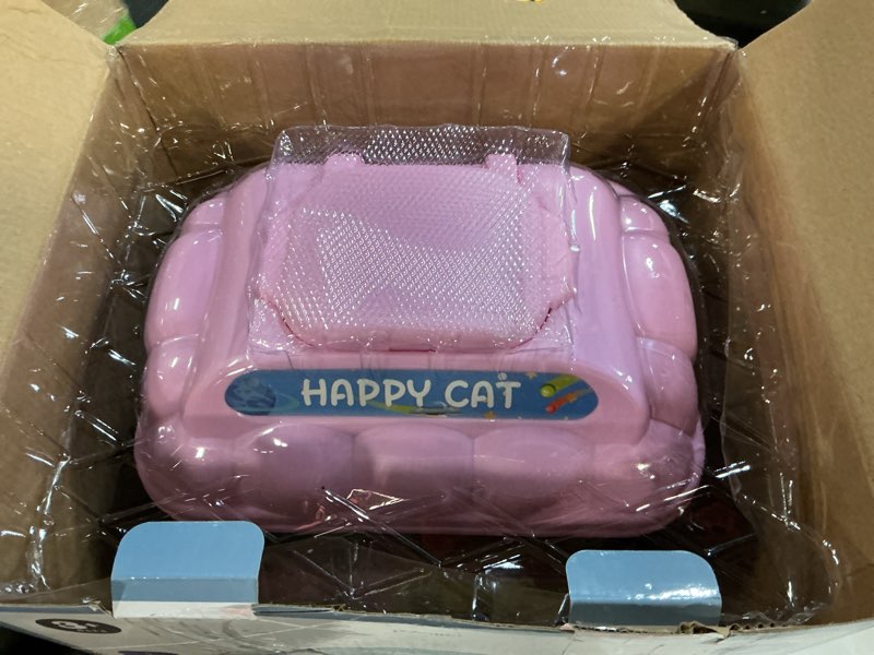 Condition photo showing Good Condition for miaoke large claw machine for kids, musical electronic arcade game console with adjustable sound, christmas and birthday gift for kids, includes 30 toys & 24 game coins & 20 surprise eggs lotus root pink