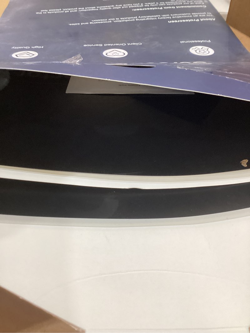 Condition photo showing Good Condition for [2 pack] computer privacy screen 27 inch for 16:9 widescreen monitor, removable eye protection anti glare blue light filter, anti scratch computer monitor privacy shield 27 in 27" (16:9)-2 pack