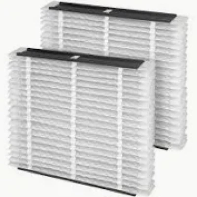 2 Pack 413 Replacement Filter Compatible with Air Purifier 1410, 1610, 2140, 2410, 2416, 3410, 4400,