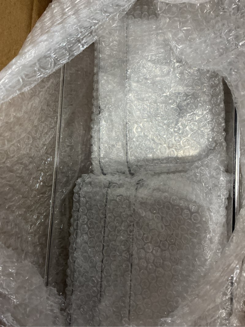 Condition photo showing As Is for condiment tray with stainless steel 5 spoons, 5 forks and 1 clip, chilled condiment server, condiment server, bar garnish holder on ice, bar accessories fruit and salad with removable trays and lid