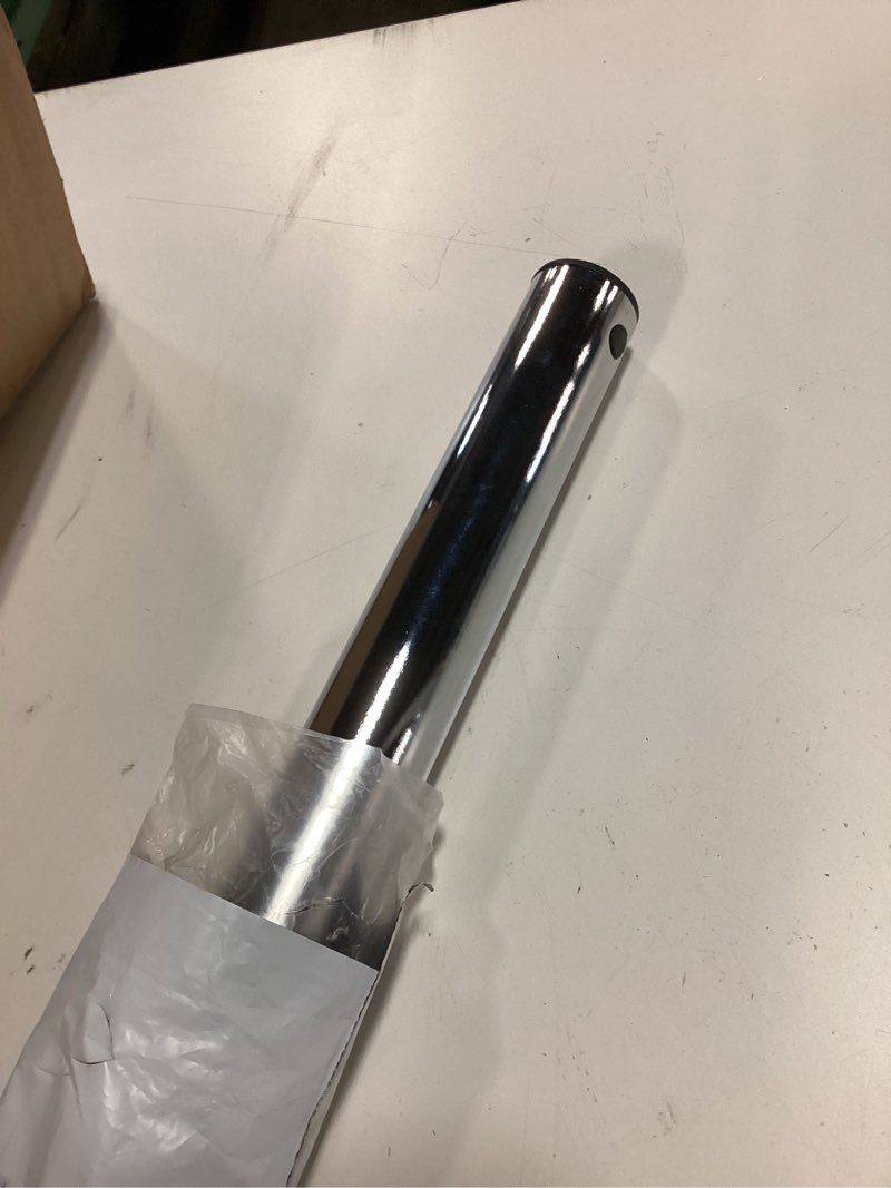 Condition photo showing As Is for 1 1/4 inch 32mm chrome telescopic hose metal vacuum wands hose vacuum 1.25inch extension wand extends to 31.9 inch long for most brand vacuum