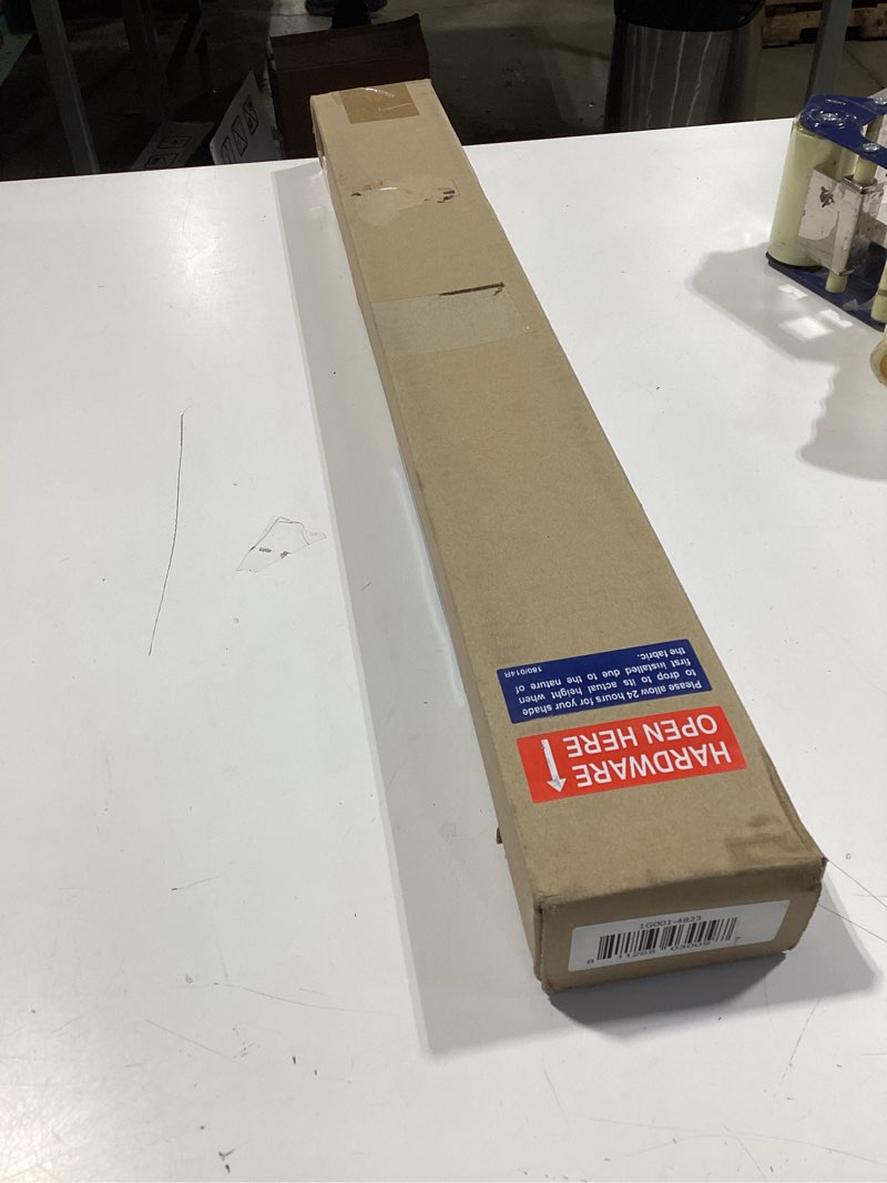 Condition photo showing Good Condition for blindsavenue cellular honeycomb cordless polyester shade, 9/16" single cell, light filtering, white, size: 23" w x 48" h white 23"w x 48"h