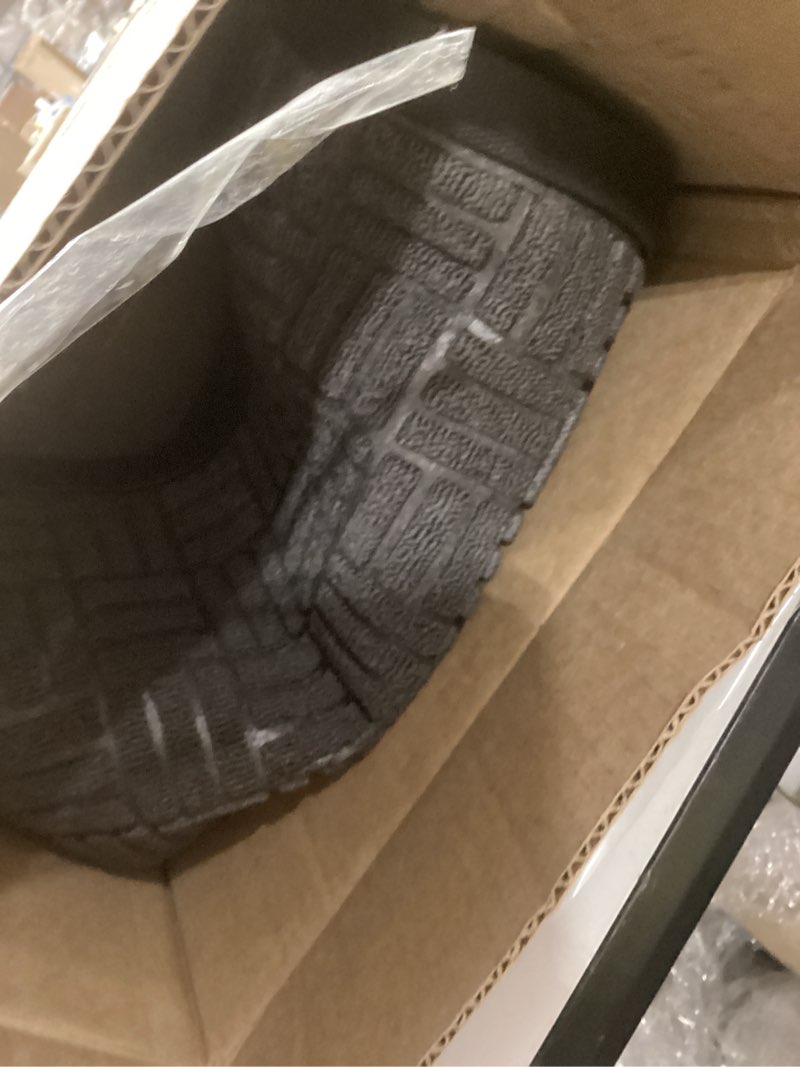 Condition photo showing Good Condition for OLANLY Front Door Mat Outside Entrance 35x23, Absorbent, Heavy Duty Sturdy Natural Rubber Doormat Indoor Outdoor, Stain and Fade Resistant, Non-Slip Backing Low Profile Floor Mat for Entryway, Grey Grey Maze Rectangular 35" x 23"