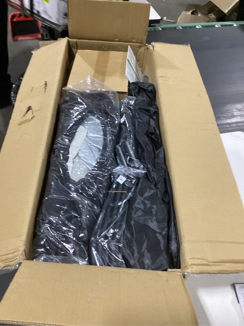 Condition photo showing As Is for portable sauna for home, upgraded personal steam sauna box with 3l 1300w steamer, folding chair, extra large size foldable home sauna 3’x 3’x 5.9’, full body sauna tent for relaxation spa, black 1 person sauna/71”x 35”x 35” black