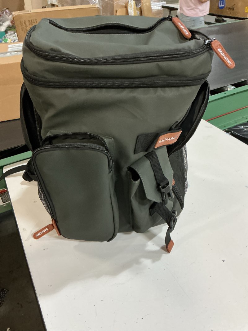 Condition photo showing Good Condition for backpack cooler insulated leak proof for men wowen 36 cans soft cooler backpack insulated waterproof large capacity coolers bag portable for lunch camping travel picnic hiking 36 cans dark gray