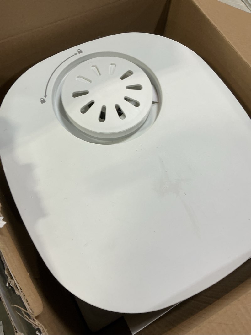 Condition photo showing Good Condition for 3.3L Warm Mist Humidifier for Bedroom Large Room, Stainless Steel Air Humidifier 0.87Gal Steam Humidifiers with Humidity Sensor Sleep Mode Auto Shut-off, Quiet & Safe for Baby Nursery Office Plants