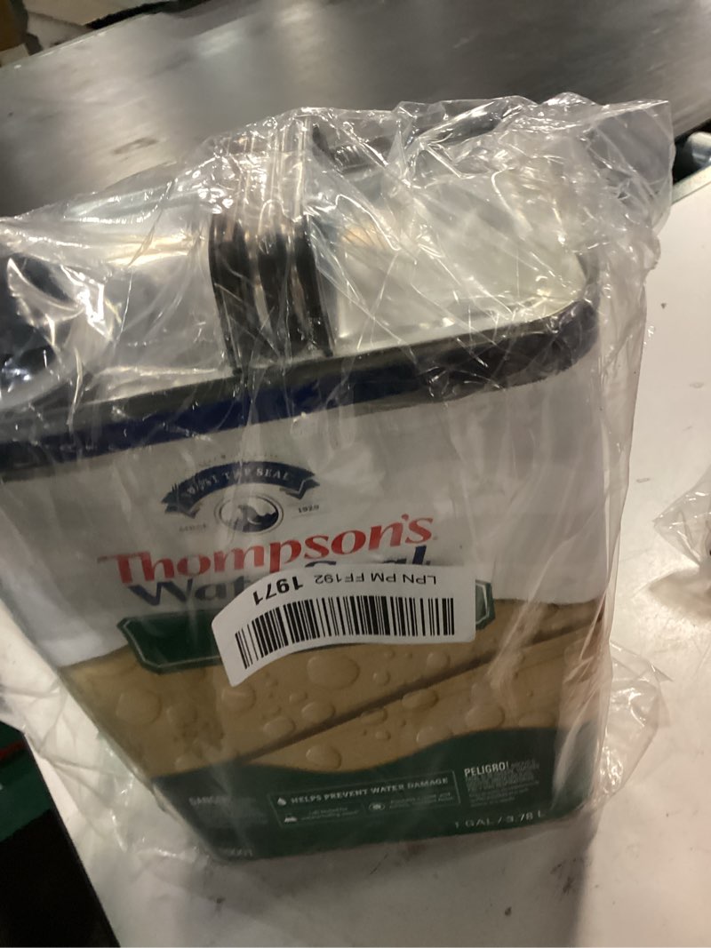 Condition photo showing New/Like New for thompson's waterseal clear wood sealer, clear, 1 gallon