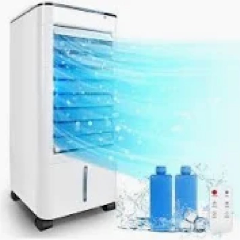CAYNEL 3-IN-1 Portable Evaporative Air Cooler Windowless Portable Air Conditioner