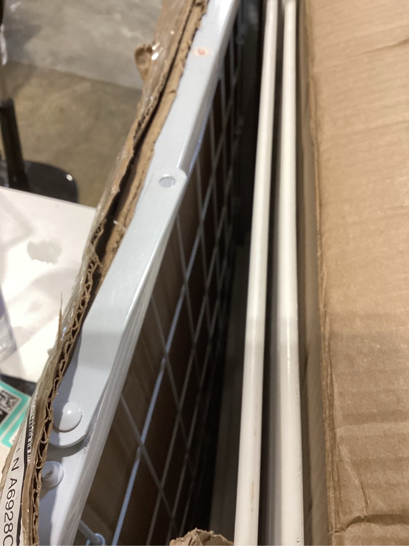 Condition photo showing Good Condition for dream on me synergy 5-in-1 convertible full-size baby crib with toddler, day & full bed conversion in white, greenguard gold & bsa, 3 mattress heights, sustainable pinewood white synergy