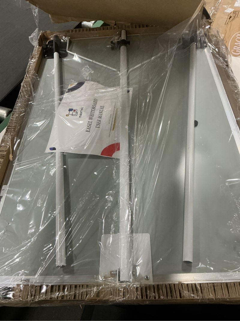 Condition photo showing Good Condition for Easel Whiteboard - Magnetic Portable Dry Erase 36 x 24 Tripod Height Adjustable, 3' x 2' Flipchart E