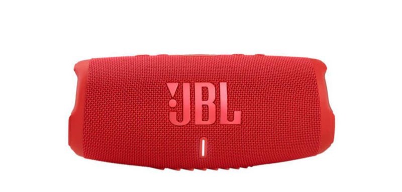 JBL - CHARGE5 Portable Waterproof Speaker with Powerbank - Red