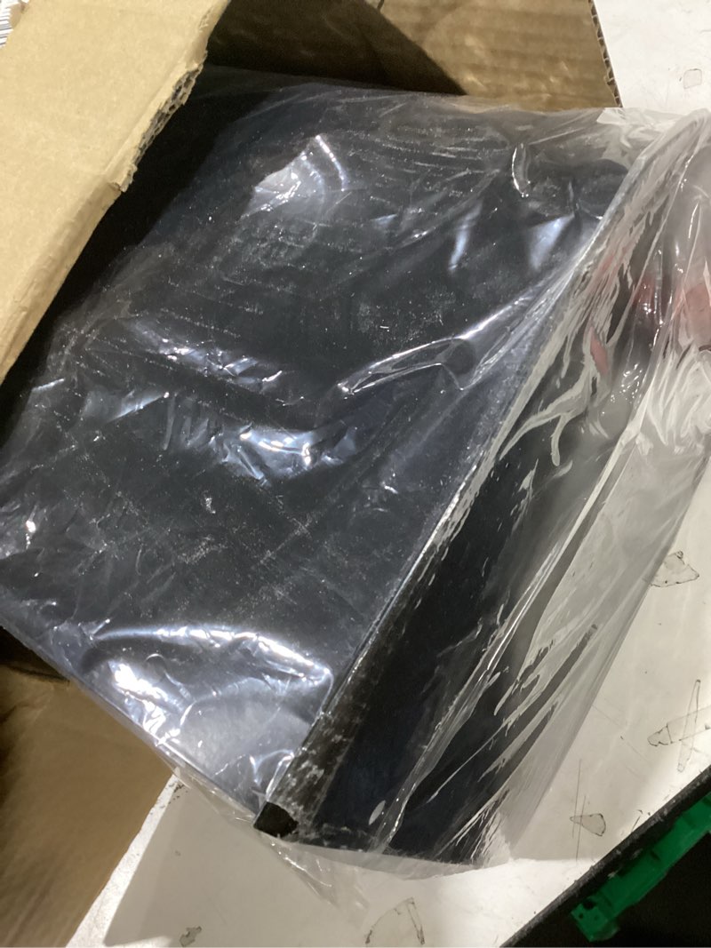 Condition photo showing Good Condition for Black Metal Mailboxes for Outside Post Mount, Standard Mail Box, Galvanized Steel Heavy Duty Mailbox, Medium Capacity, 19 x 8.7 x 6.7 inches