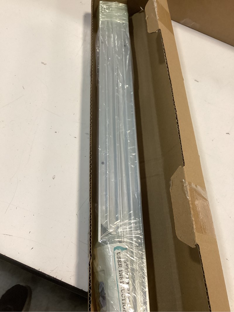 Condition photo showing Good Condition for floating frame for 16x20 canvas paintings with 0.6-0.8" deep, diy metal canvas floater frames for abstract art prints family wedding portraits, gallery wall att decor, no glass & back (silver) 16x20" silver