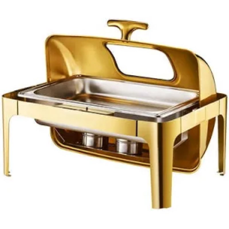 Rolltop chaffing dish