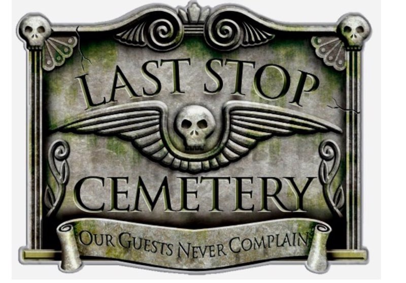 Hoween Cemetery Yard Sign 