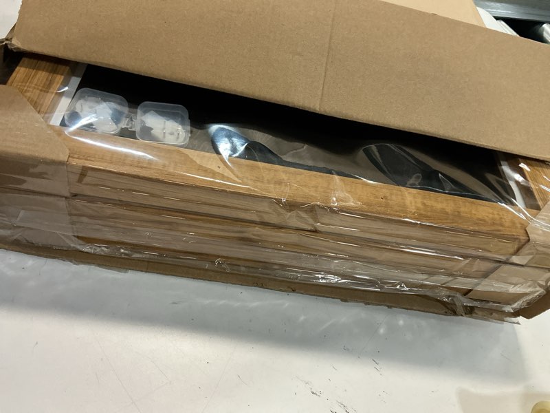 Condition photo showing Good Condition for upwoigh large framed wall art, set of 3 vintage muted landscape prints, 16x24 in natural cotton posters with trees, north botanical decor, farmhouse aesthetic for living room, bedroom grey 24"l x 16"w