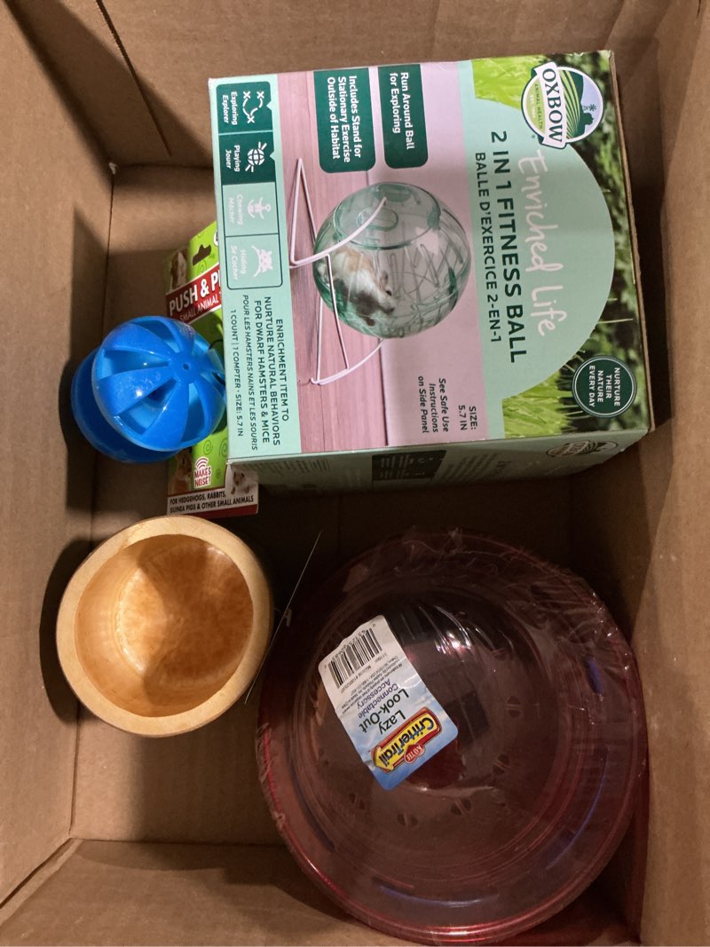 Condition photo showing New/Like New for Assorted Small Animal Items