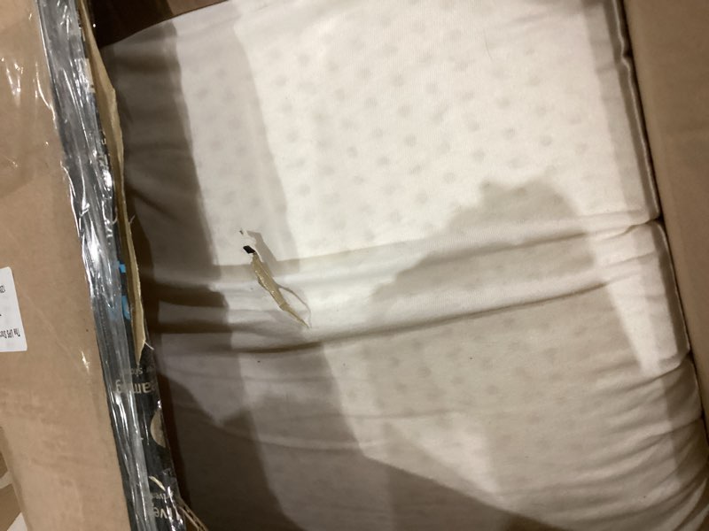Condition photo showing As Is for Kiss Dream 100% Talalay Latex Pillow, Natural Latex Sleeping Bed Pillow - Luxury Soft King Size Pillow for Side, Back, and Stomach Sleepers - Removable Breathable Cotton Cover