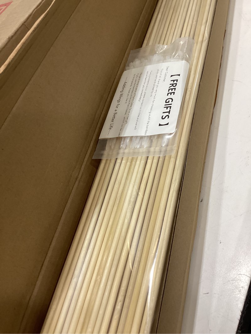 Condition photo showing Good Condition for 30" (120 pcs) marshmallow roasting sticks,extra long smores skewers for fire pit,5mm thick bamboo kabob stick,outdoor barbecue skewers for bbq, kebab,grilling,campfire,hotdog
