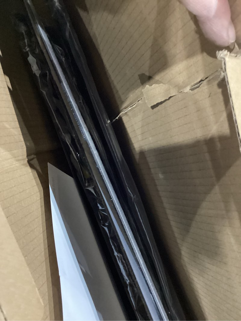 Condition photo showing As Is for Outside 4 Pieces Black Window Visors Shade Sun Rain Wind Guards Cover Acrylic Replacement for 2008-2012 Honda Accord