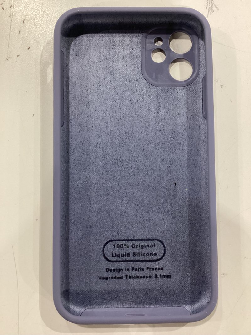 Condition photo showing New/Like New for Vooii Compatible with iPhone 11 Case, Upgraded Liquid Silicone with [Flat Edges] [Camera Protection]