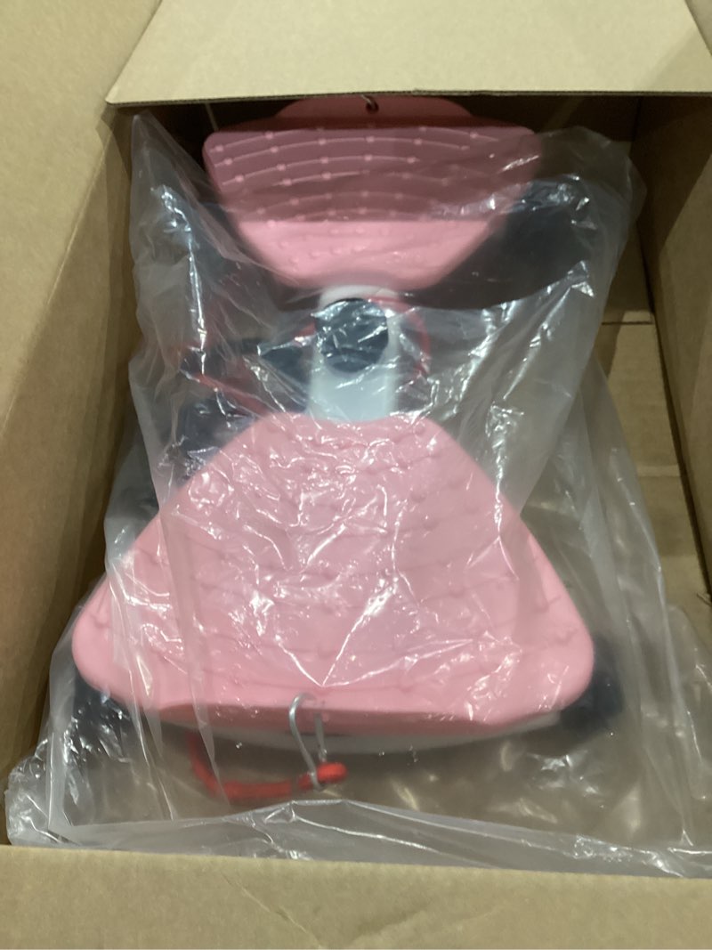 Condition photo showing Good Condition for waist twisting machine for Exercise, Ab Twister Board, Core Twister for Women & Home Fitness, twist board for exercise,300 LBS Capacity pink