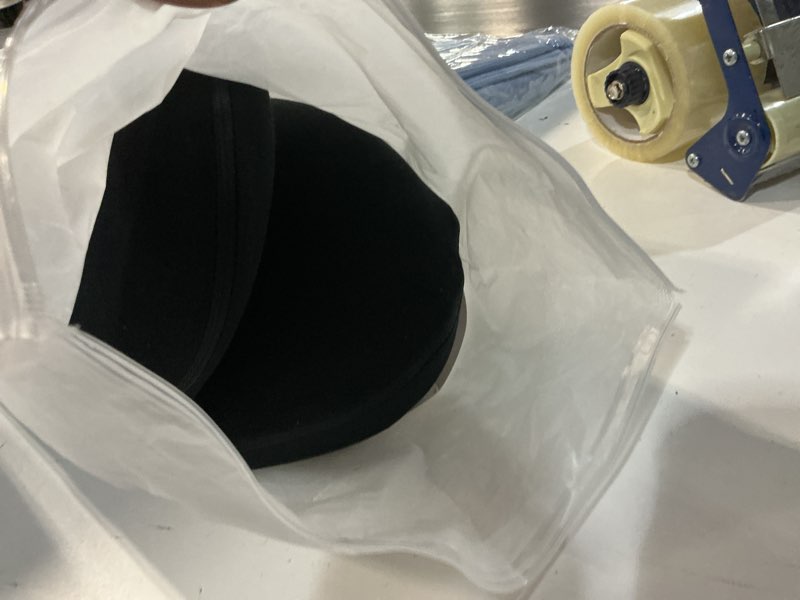 Condition photo showing Good Condition for c cushion lab extra dense lumbar pillow - patented ergonomic multi-region firm back support for lower back pain relief - lumbar support cushion with strap for office chair, car, sofa, plane - black