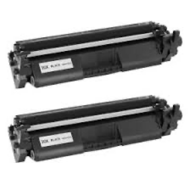30x black high-yield toner cartridges 2-pack replacement for hp 30x toner & 30x ink, compatible with