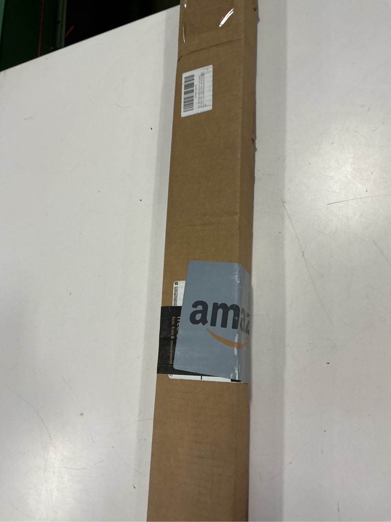 Condition photo showing New/Like New for Ceiling Curtain Track, Ceiling Wall Mount Room Divider Curtains Track Rods Heavy Duty Ceiling Track Curtain Rail, RV Ceiling Track for Curtains with Rollers Hooks Clips for 3-6ft, Black Black 6 FT