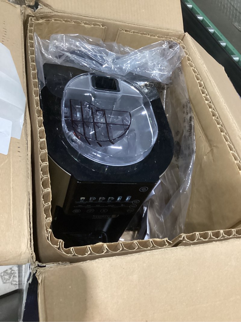 Condition photo showing As Is for De'Longhi True Brew Drip Coffee Maker, Built in Grinder, Single Serve, 8 oz to 24 oz, Hot or Iced Coffee, Stainless, CAM51025MB