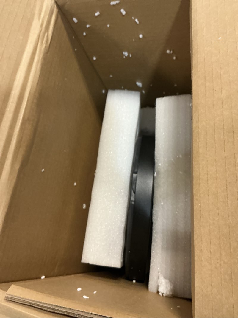 Condition photo showing As Is for upgraded 2-in-1 torchiere floor lamp, dimmable standing lamp with remote&touch control, 34w brightness adjustable floor reading light, black modern corner lamp for living room bedroom office