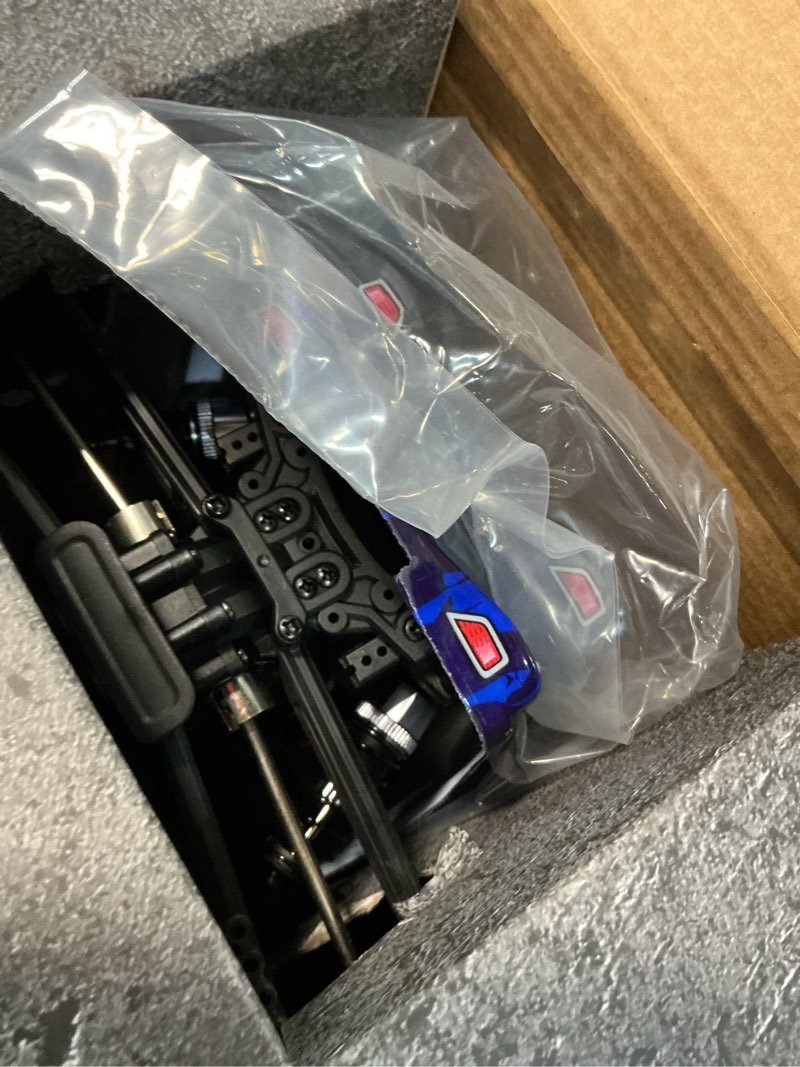 Condition photo showing Good Condition for bezgar hm124 brushless rc car - 1:12 scale 52+km/h high speed rc truck, 4x4 offroad waterproof for all terrains, hobby grade remote control truck for adults and kids boys with rechargeable battery blue