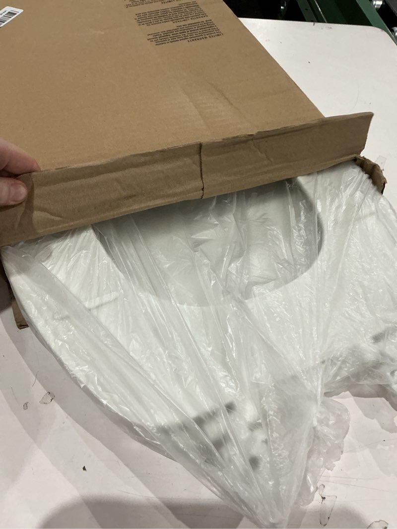 Condition photo showing As Is for bemis 170 000 toilet seat, elongated, plastic, white