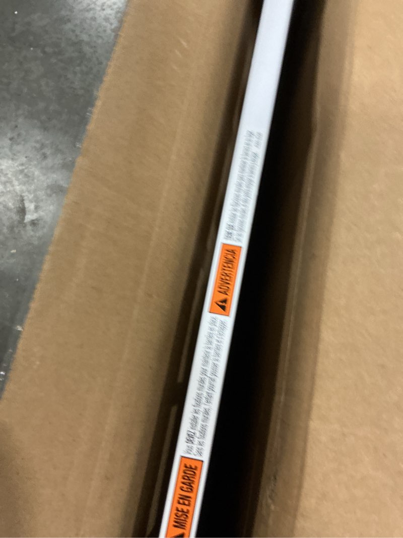 Condition photo showing New/Like New for safety 1st easy install walk thru baby gate for doorway with door, dog gates, fits 29"-38", easy install 28" tall, white 1-pack 29" to 38" wide x 28" tall white