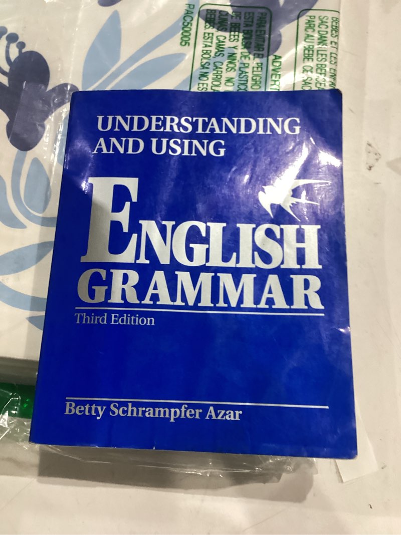 Condition photo showing As Is for Understanding and Using English Grammar (Third Edition) (Full Student Edition without Answer Key)