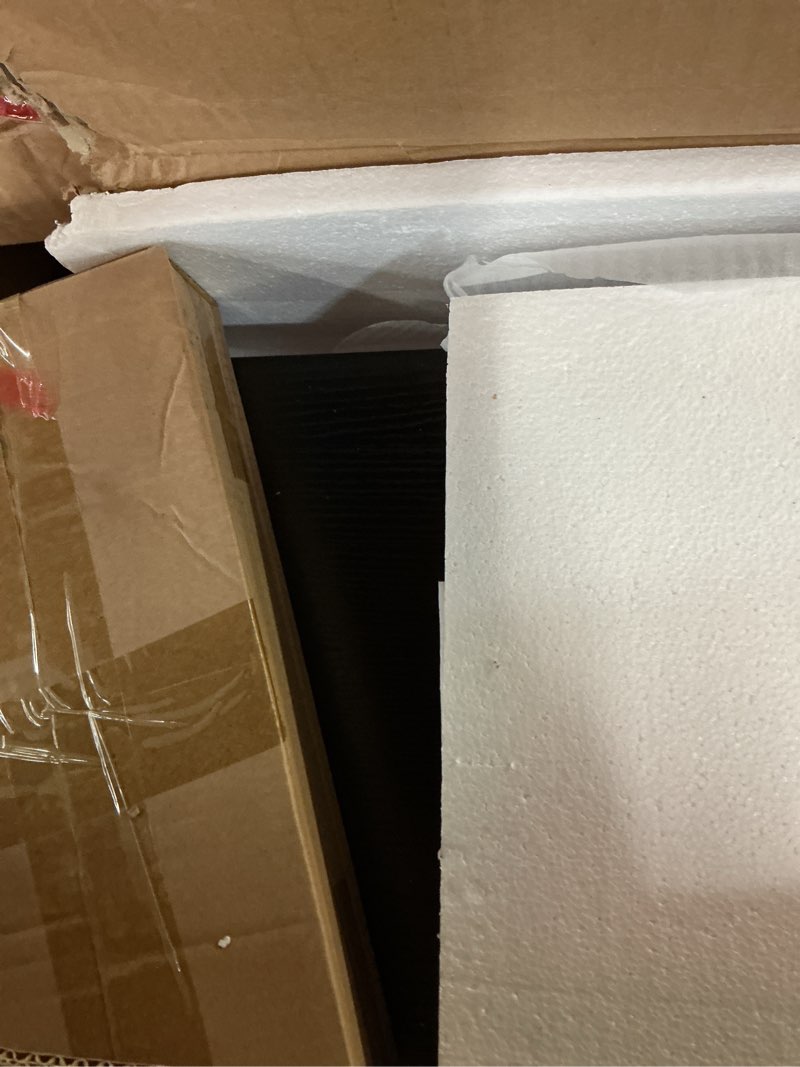 Condition photo showing New/Like New for HOOBRO Lateral File Cabinet, Wooden Office Storage Drawers with Charging Station, Filing Cabinet for Home Office, A4/Letter/Legal-Sized Files, Printer Stand with Open Storage Spaces, Black BB37UWJ01