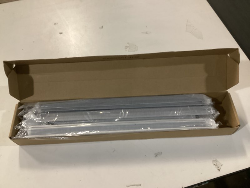 Condition photo showing New/Like New for Peaha 10 Pack Kitchen Cabinet Handles 15 inch Black Pulls for Dresser Drawers Door Edge Finger Pull Aluminum Alloy Hardware Hole Centers:15in(380mm) Black 10