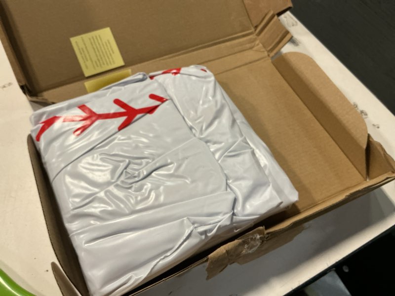 Condition photo showing As Is for Meooeck 2 Pcs 27 Inch Inflatable Balls Large Inflatable Baseball Giant Beach Balls for Pool Summer Outdoor Activity Games Birthday Party Decorations