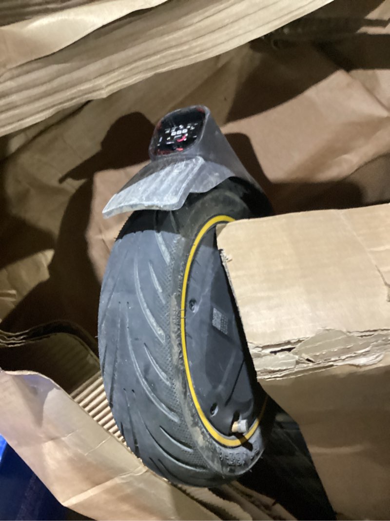 Condition photo showing As Is for segway ninebot max series electric scooter, up to 22–28 mph, long rang, dual suspension & braking system, fast charging, scooter for adults, ul-2272 2271 certified (g2/g3)