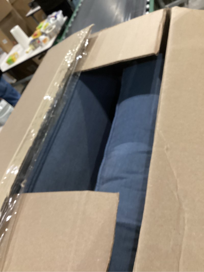 Condition photo showing Good Condition for Outdoor 2-Piece Sunbrella Premium Deep Seat Cushion Set, Spectrum Denim
