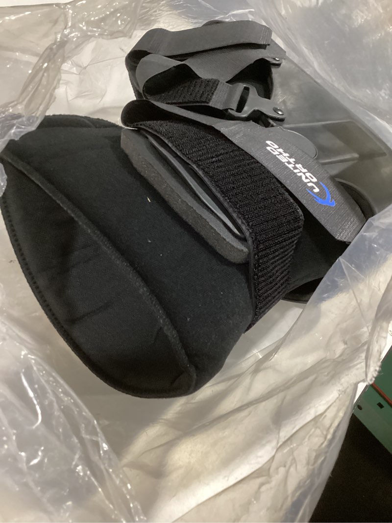 Condition photo showing Good Condition for United Ortho Short Cam Walker Fracture Boot, Large, Black Large Shoe Black
