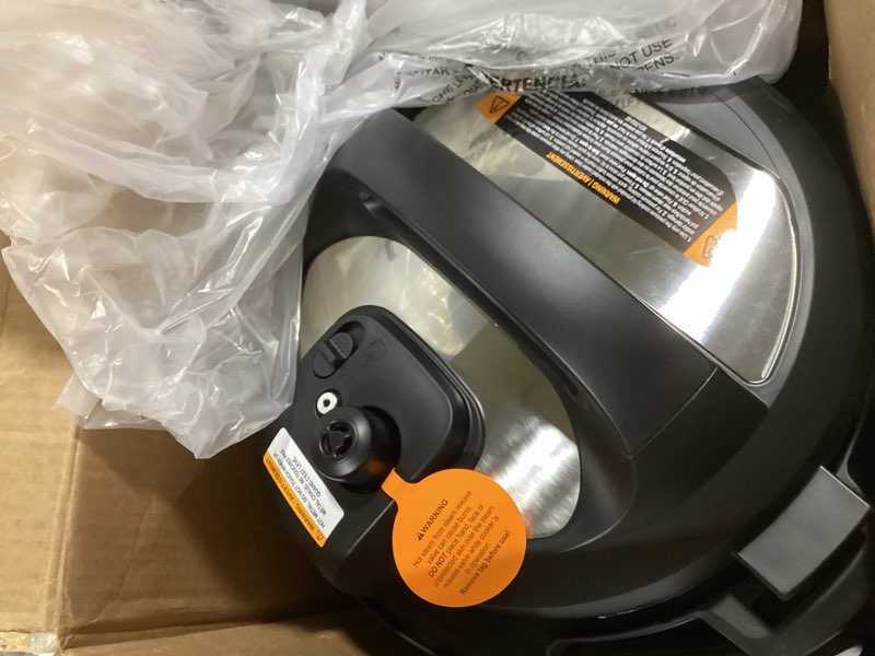 Condition photo showing Good Condition for Instant Pot Duo Plus 9-in-1 Multicooker, Pressure Cooker, Slow Cook, Rice Maker, Steamer, Sauté, Yogurt, Warmer & Sterilizer, Includes App With Over 800 Recipes, Stainless Steel, 6 Quarts