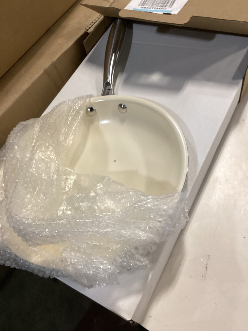 Condition photo showing Good Condition for 10.25 Inch Ceramic Nonstick Frying Pan Skillet - PFAS-Free, Non-Toxic, Oven Safe & Induction Ready, Aluminum Cookware with Stainless Steel Handle