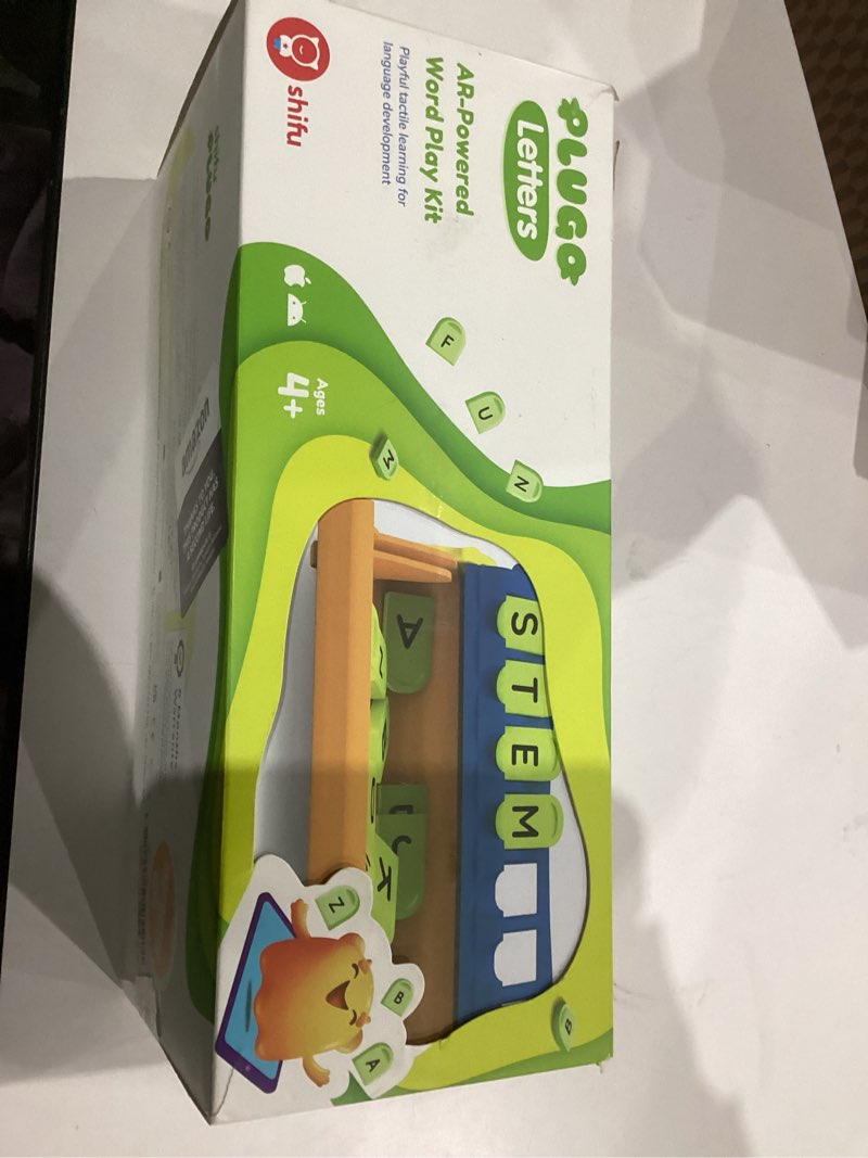 Condition photo showing New/Like New for PlayShifu Word Wiz – Plugo Letters Learning Kit | Build Reading, Spelling & Grammar Skills for Kids Ages 4–10