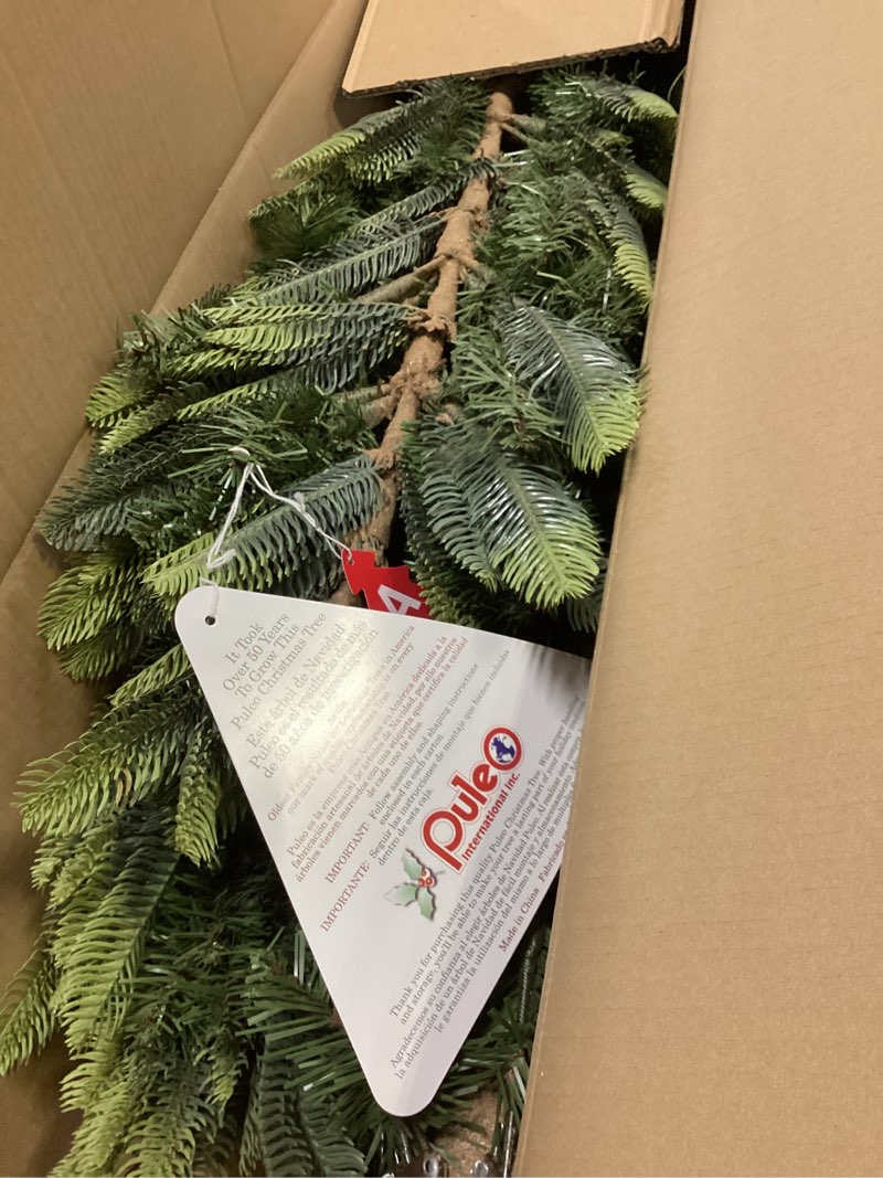 Condition photo showing Good Condition for puleo international 6.5' slim aspen fir artificial christmas tree with stand, green,apgsl-65