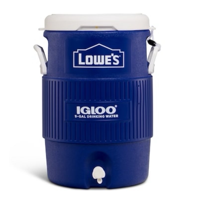 Lowe's 5 Gallon(s) Blue Insulated Beverage cooler