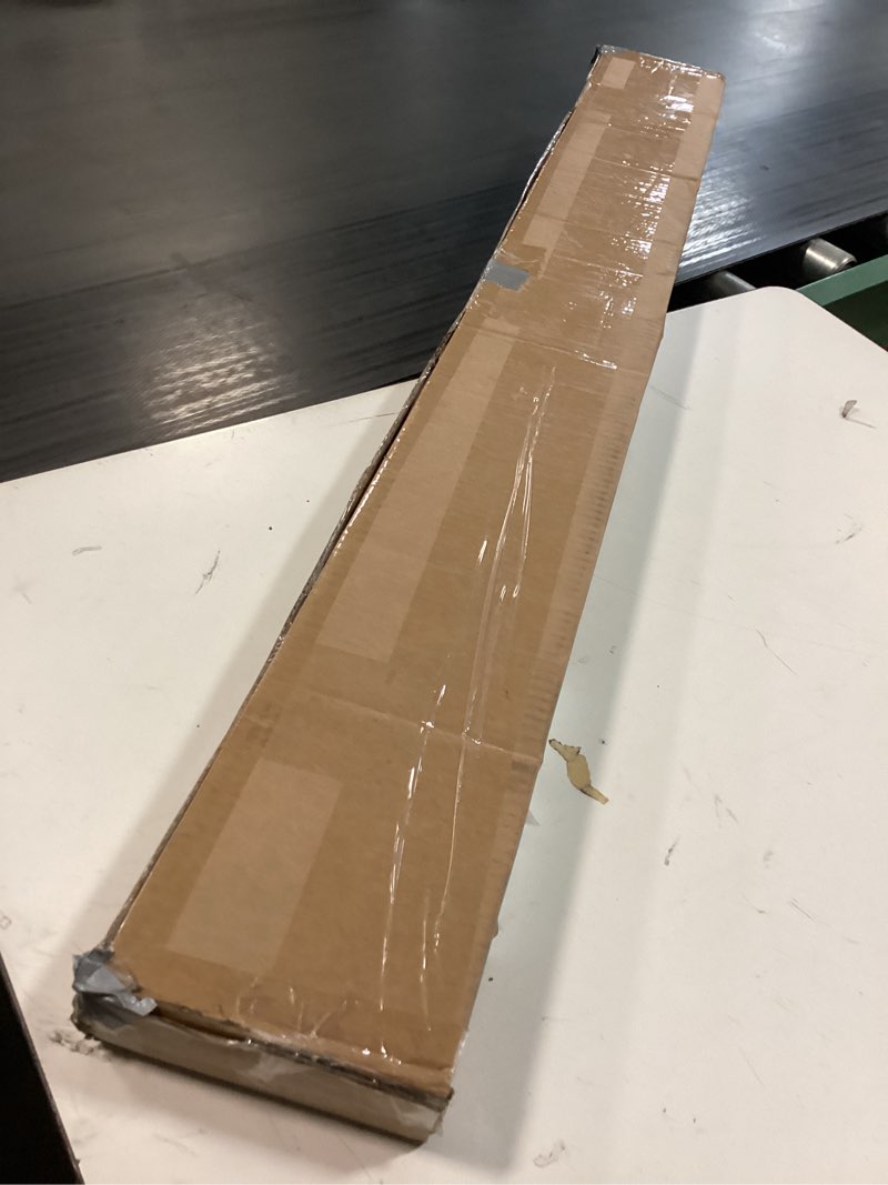 Condition photo showing New/Like New for lazblinds no tools no drill cordless cellular shades, top down bottom up (tdbu) honeycomb shades for home, blackout light blocking thermal insulation blinds for windows, 43" w x 64" h, dark grey blackout - dark gery 43" w x 64" h